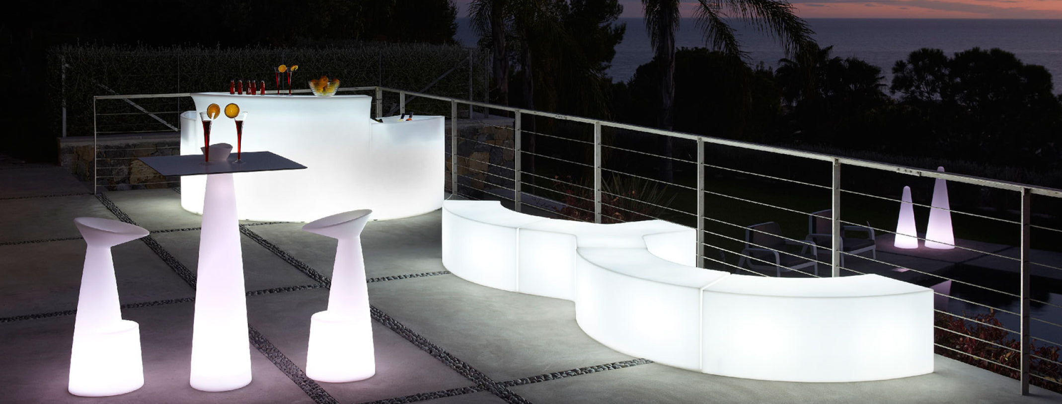 Leuchttheke Slide Break Bar / Break Corner / Break Line / Ice Bar / LED BAR / Leuchtbar