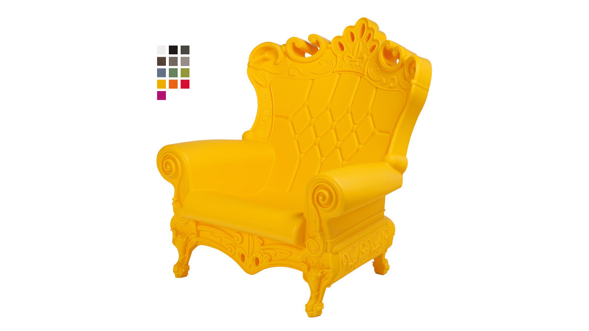 Slide QUEEN OF LOVE | Sessel | Saffron Yellow / Gelb | Design Moro & Pigatti