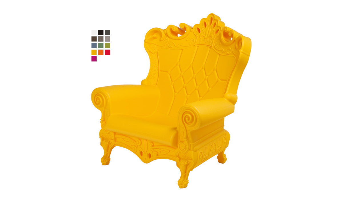 Slide QUEEN OF LOVE | Sessel | Saffron Yellow / Gelb | Design Moro & Pigatti