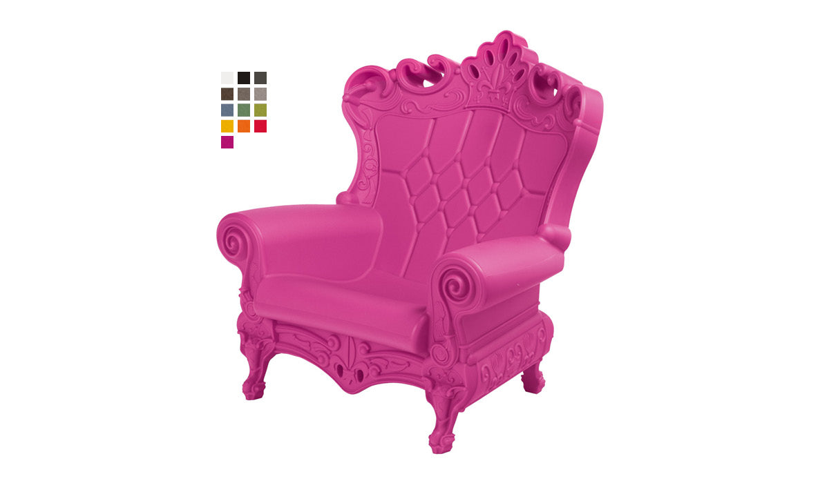 Slide QUEEN OF LOVE | Sessel | Sweet Fuschia / Pink | Design Moro & Pigatti