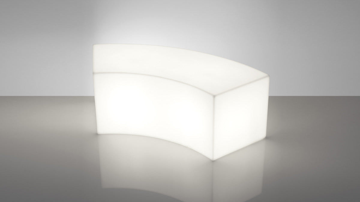 Slide Snake - LED BANK - Beuchtbar - Event Bank - Event Möbel