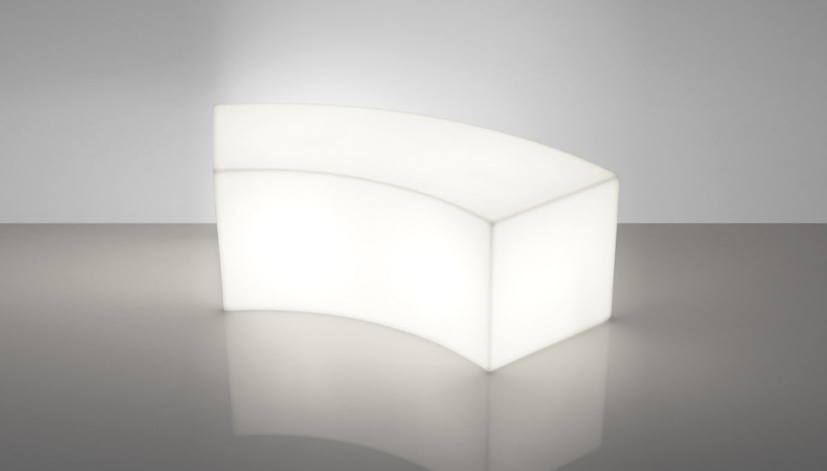 Slide Snake - LED BANK - Beuchtbar - Event Bank - Event Möbel