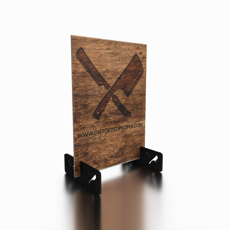 Thekenposter für distorted people