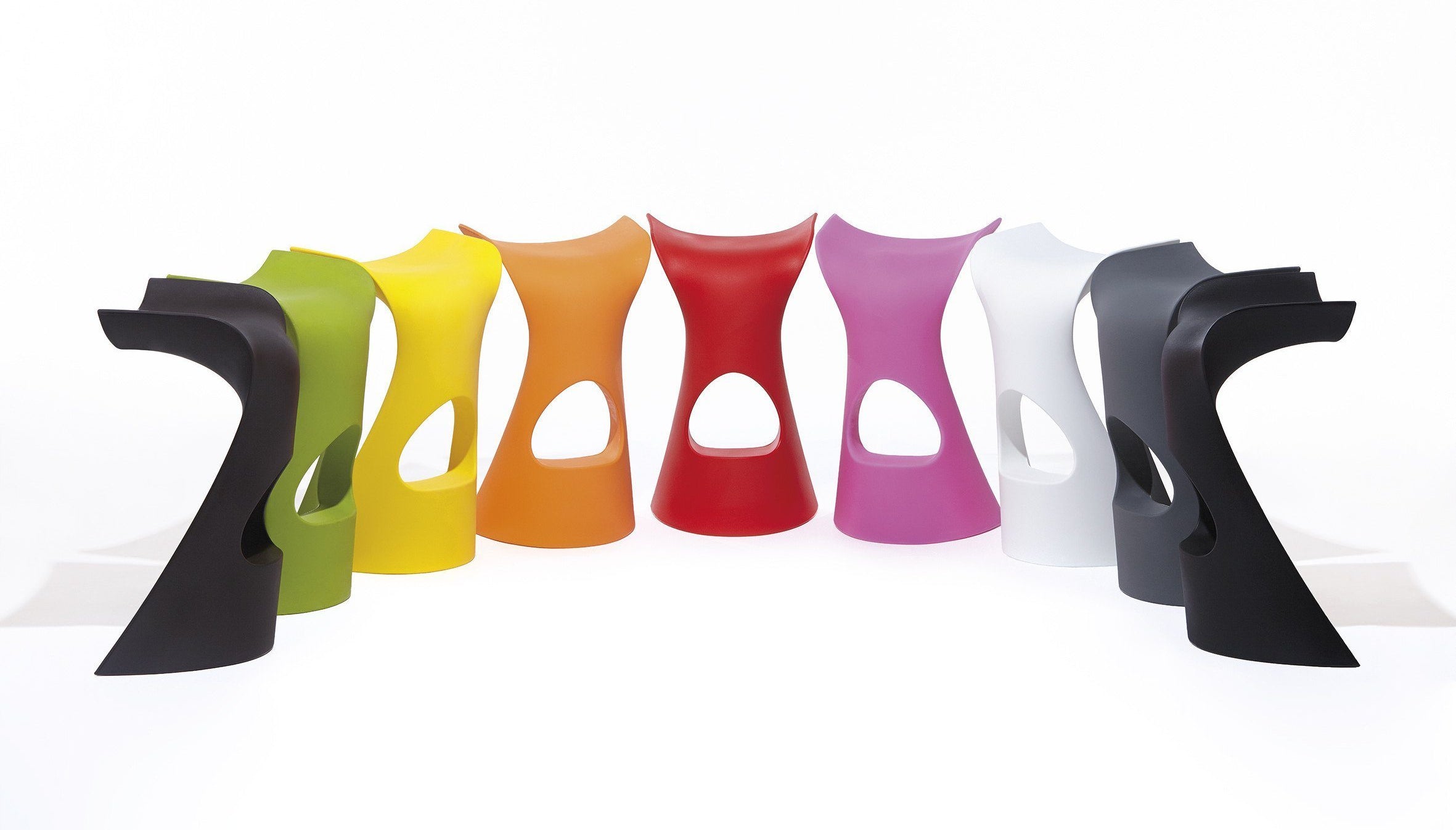 3er Set - Slide Barhocker KONCORD für INDOOR + OUTDOOR | Sitzmöbel | brandamba.com