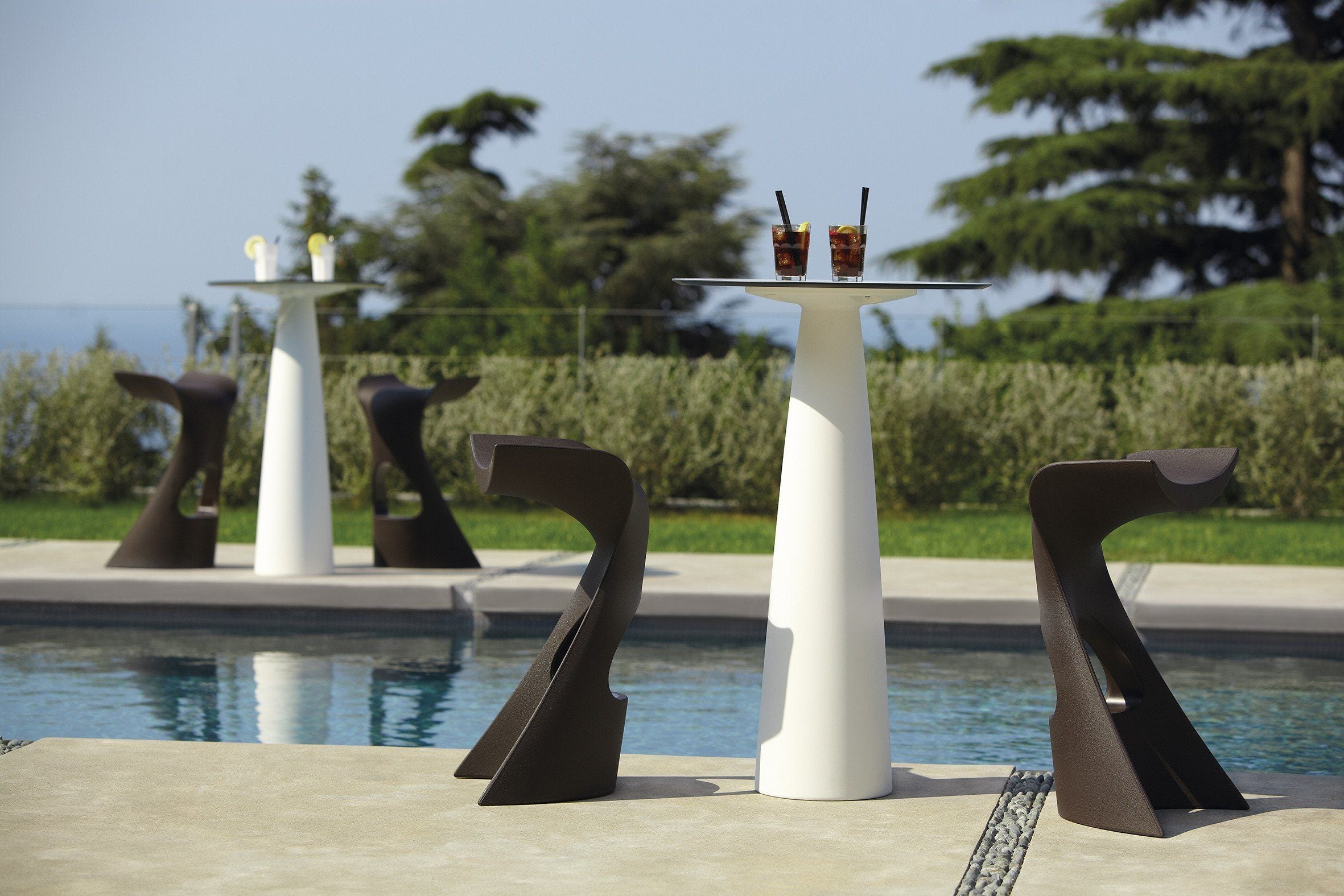 Slide Koncord in kombination mit Slide Peak am Pool