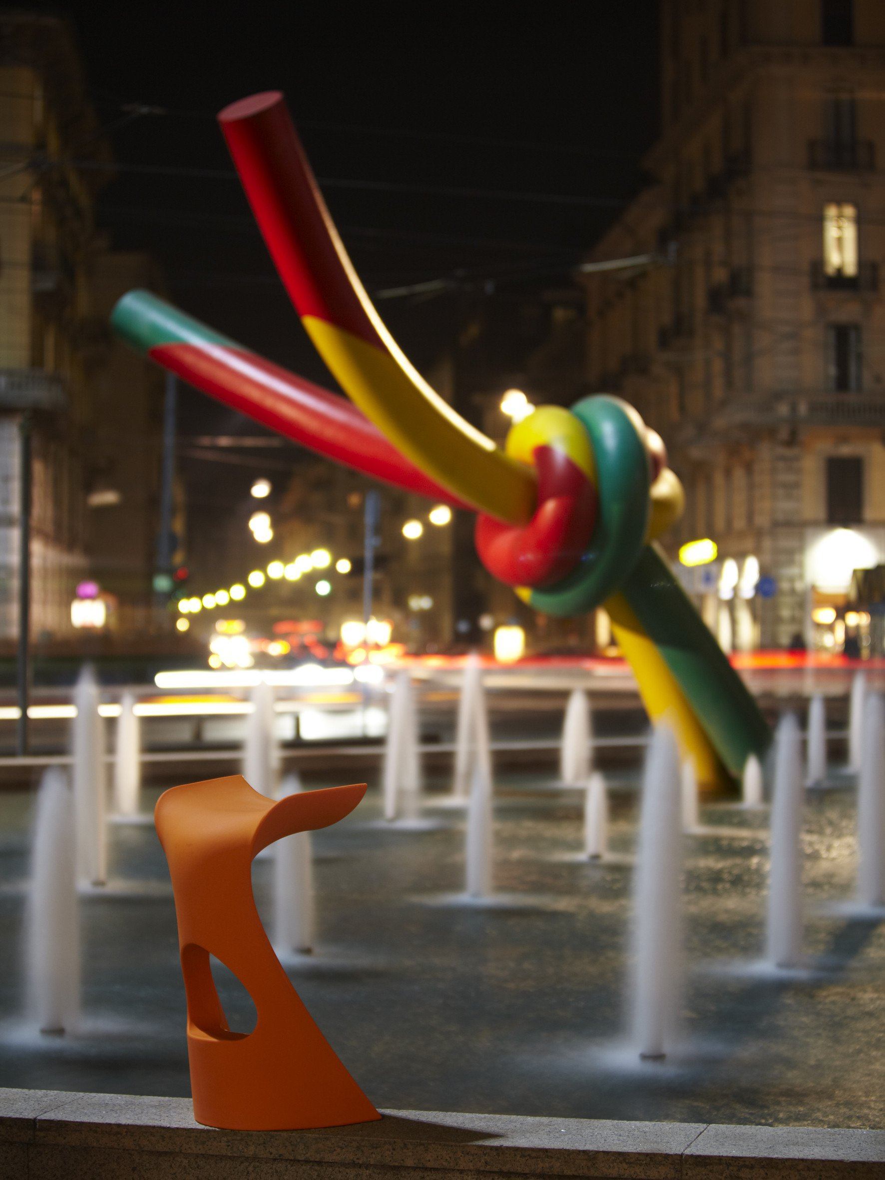 3er Set - Slide Barhocker KONCORD für INDOOR + OUTDOOR | Sitzmöbel | brandamba.com