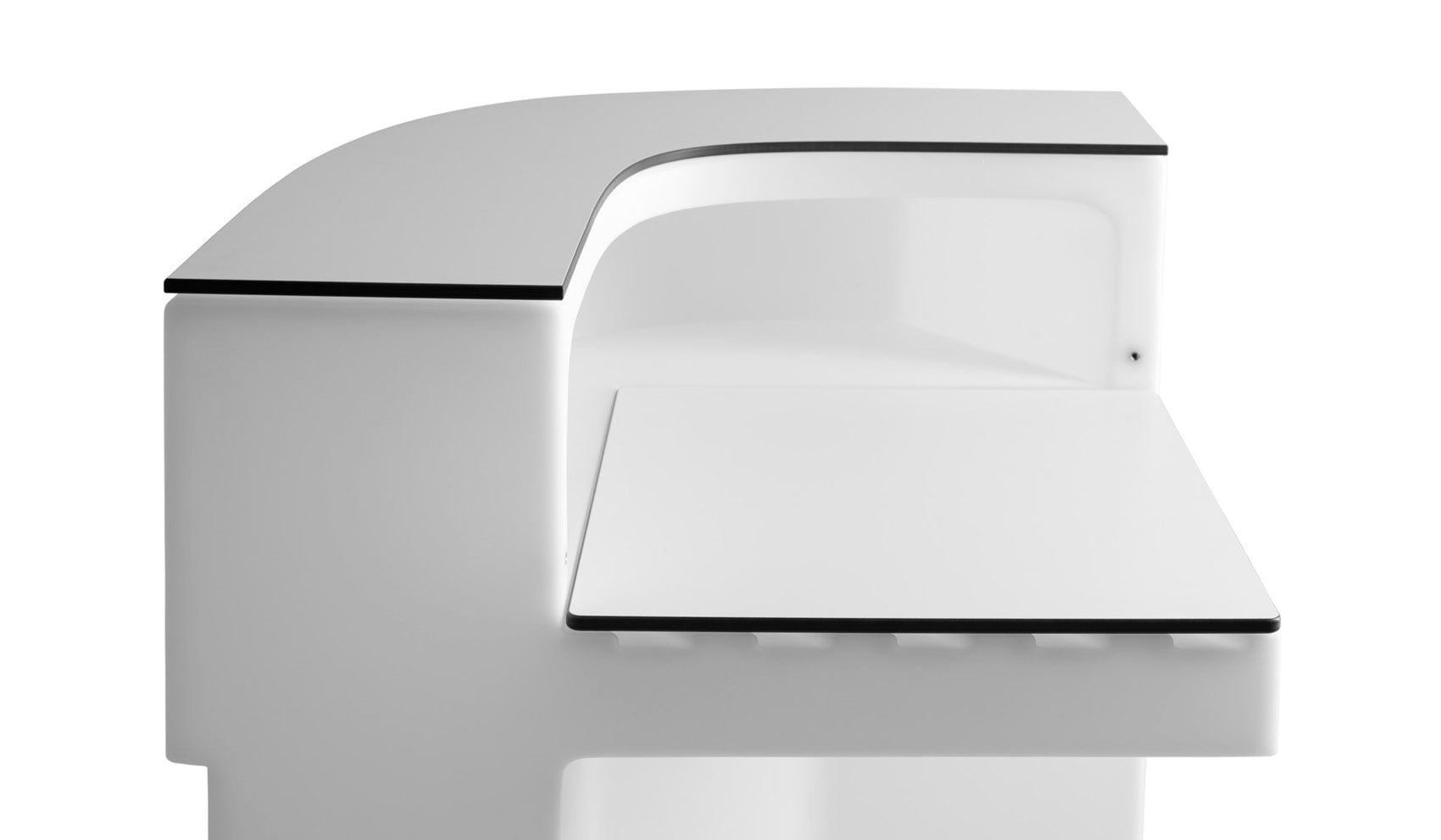 Slide CORDIALE CORNER | LED-BAR | Leuchttheke | Roberto Paoli | Abdeckplatte Top