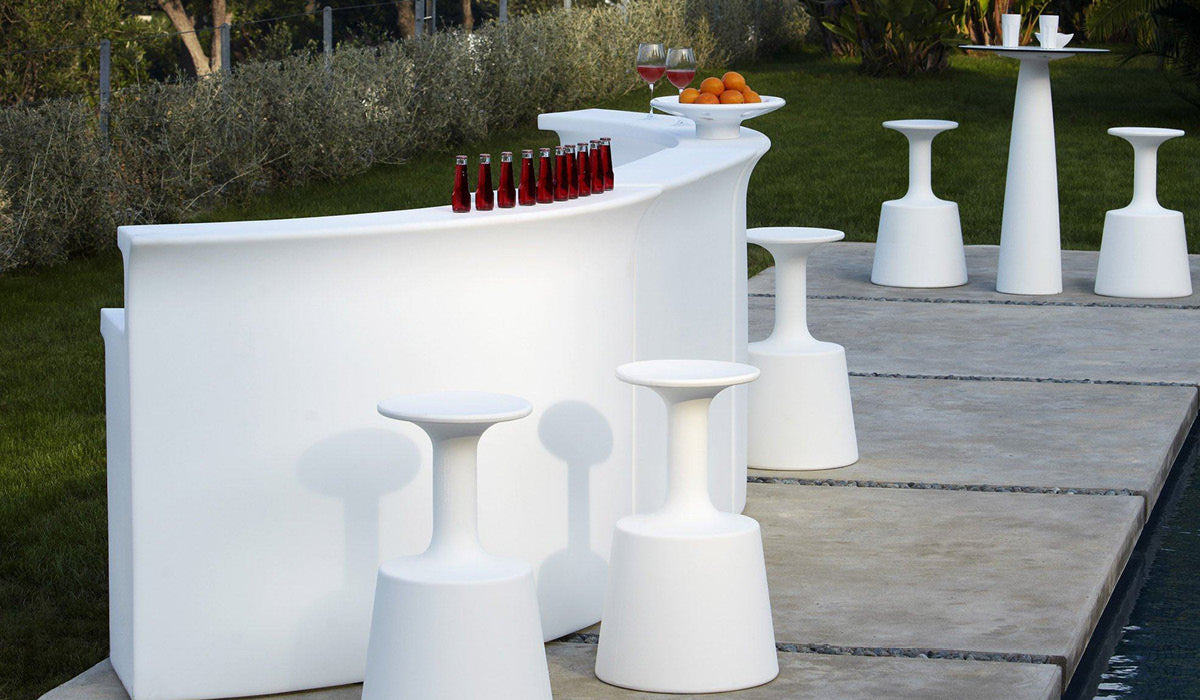 Slide DRINK Barstuhl mit Slide Break Bar - am Pool