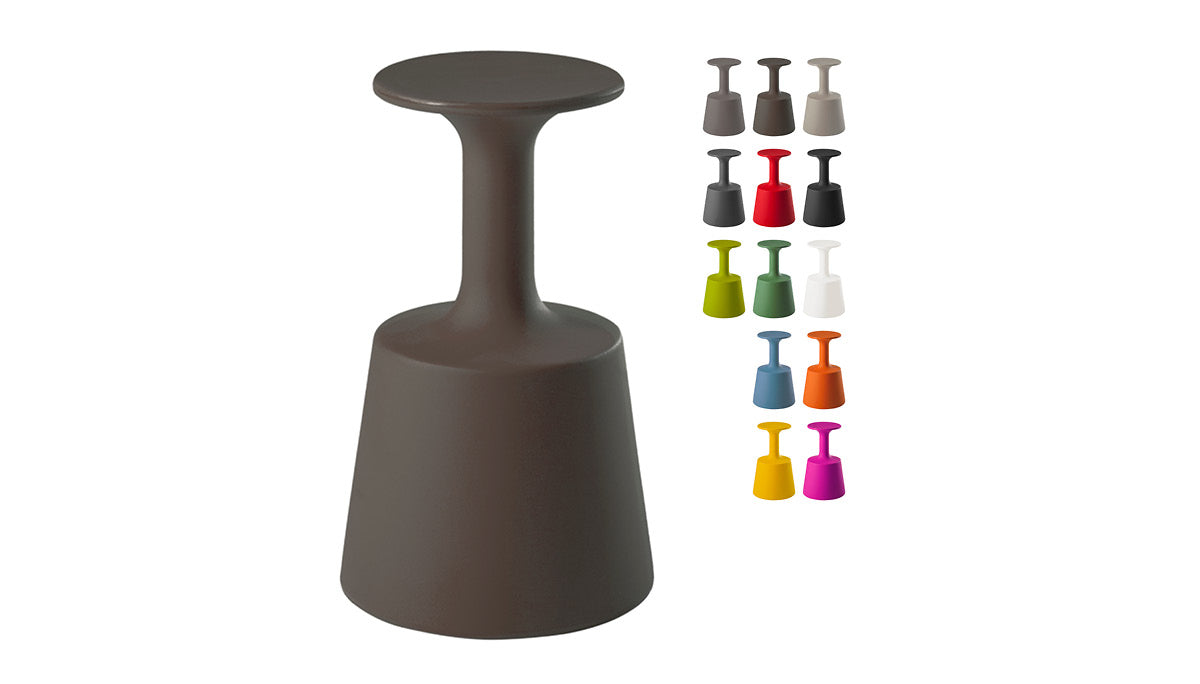 Slide DRINK Barstuhl | Chocolate Brown / Braun | Design Jorge Najera