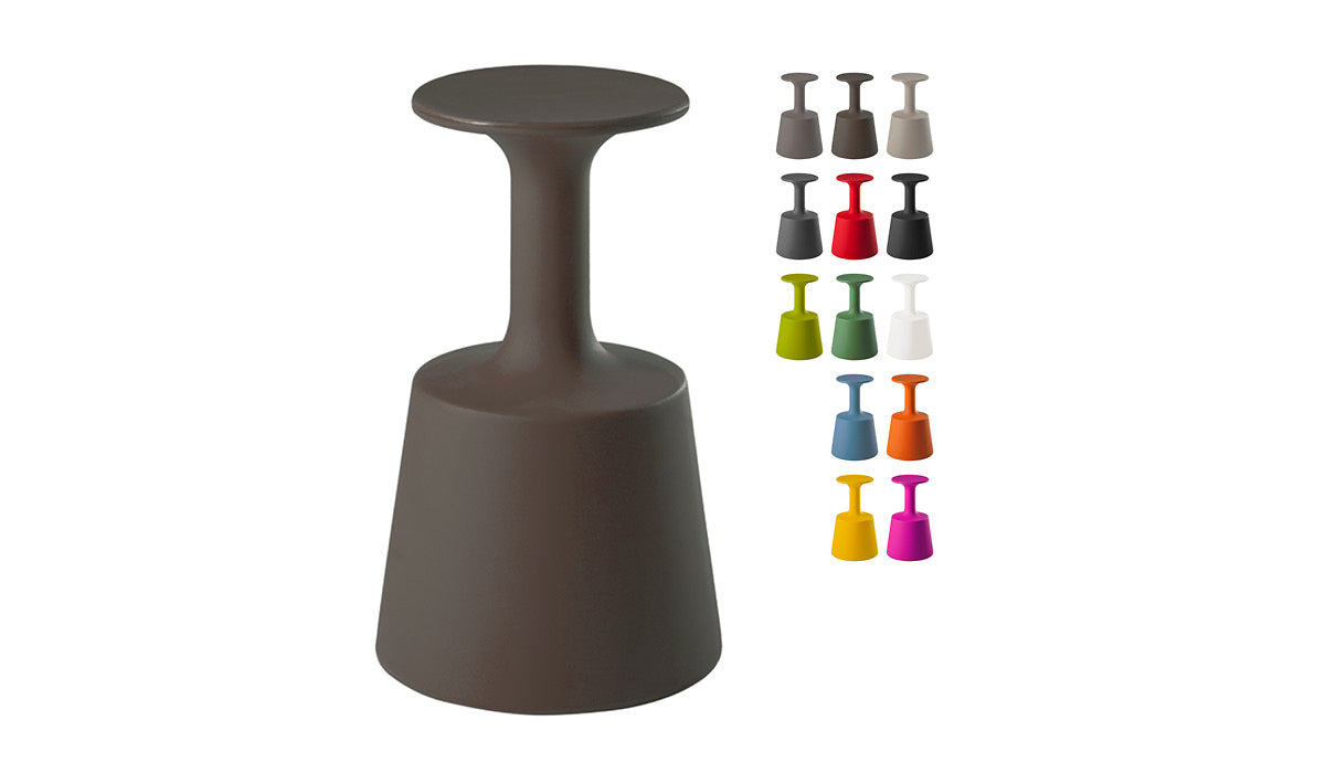 Slide DRINK Barstuhl | Chocolate Brown / Braun | Design Jorge Najera