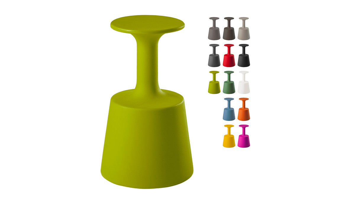 Slide DRINK Barstuhl | Lime Green / Limetten Grün | Design Jorge Najera
