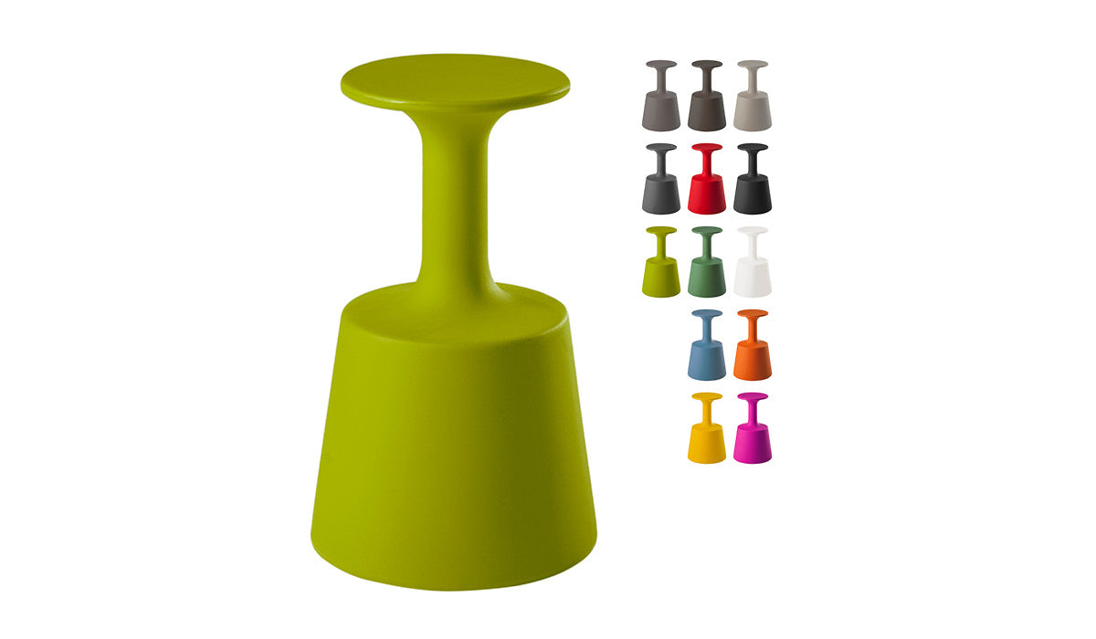 Slide DRINK Barstuhl | Lime Green / Limetten Grün | Design Jorge Najera