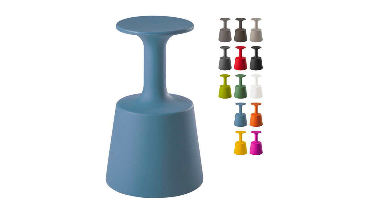 Slide DRINK Barstuhl | Powder Blue / Blau | Design Jorge Najera