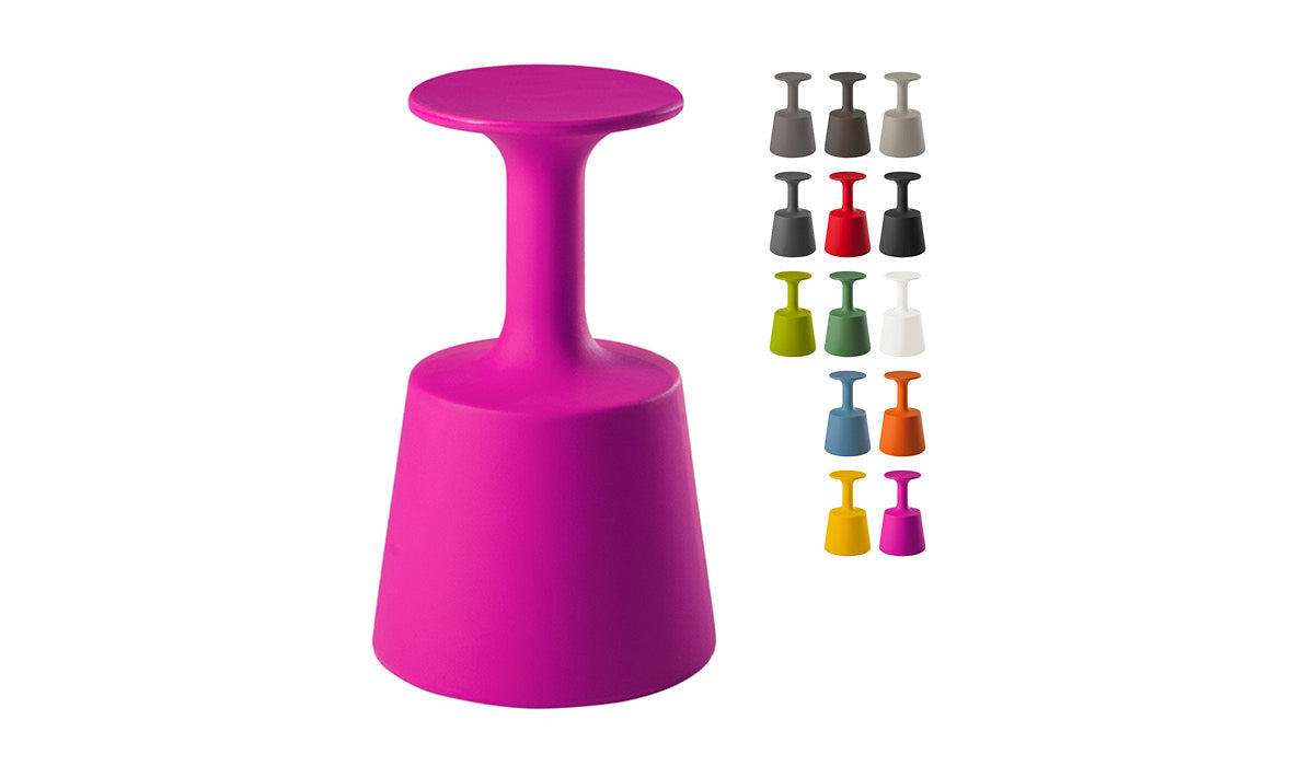 Slide DRINK Barstuhl | Sweet Fuschia / Pink | Design Jorge Najera