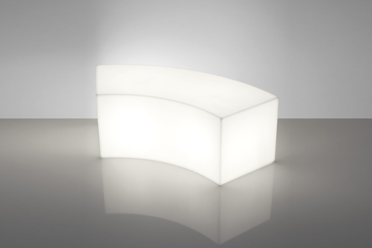 Slide Snake - LED BANK - Beuchtbar - Event Bank - Event Möbel