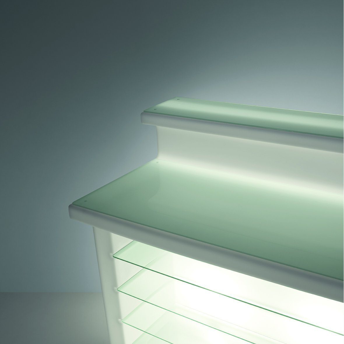 Abdeckplatte TOP für Slide Leucht-Theke BREAK LINE | LED Theke | brandamba.com