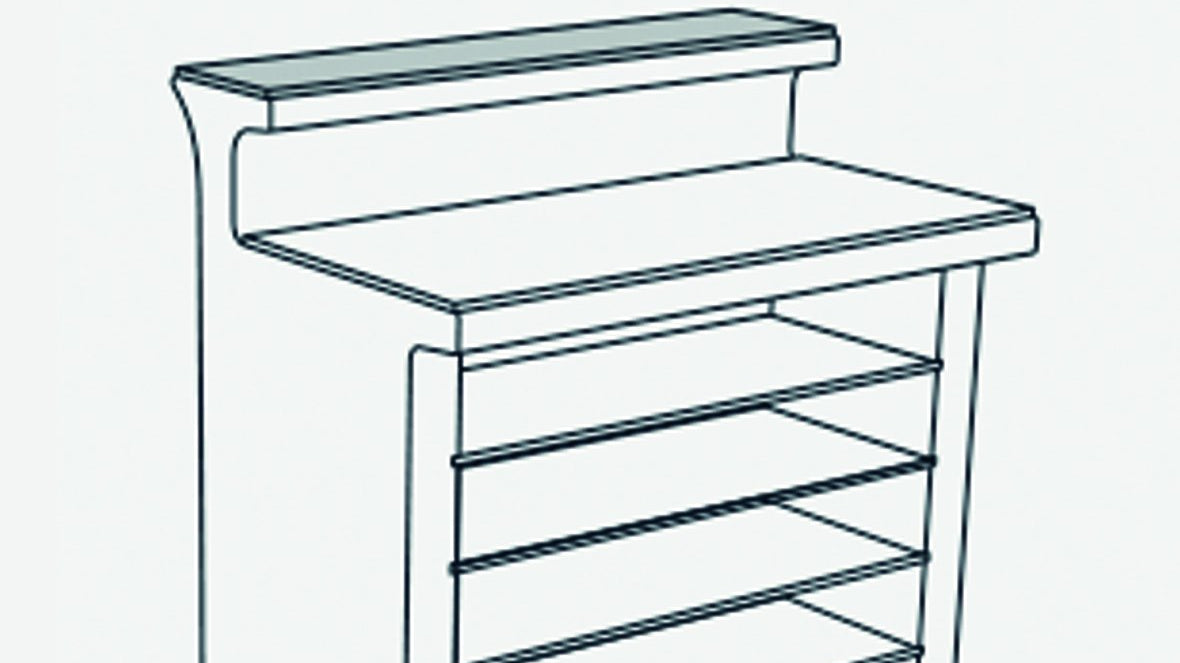 Abdeckplatte TOP für Slide Leucht-Theke BREAK LINE | LED Theke | brandamba.com