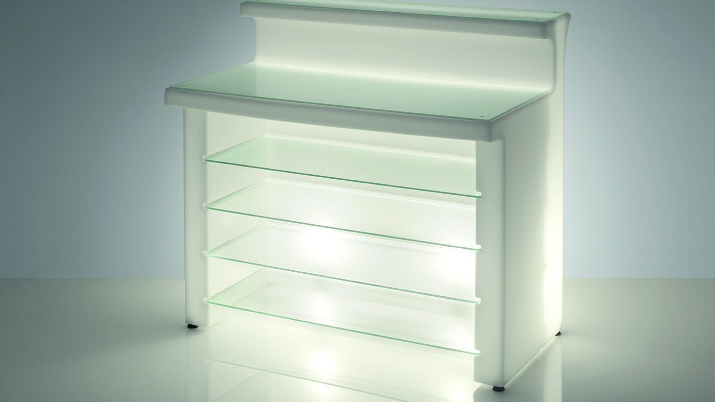 Abdeckplatte TOP für Slide Leucht-Theke BREAK LINE | LED Theke | brandamba.com
