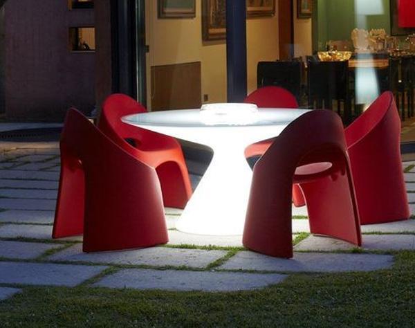 Beleuchtbarer Tisch, Esstisch, Präsentationstisch ED von Guglielmo Berchicci | Tische | brandamba.com