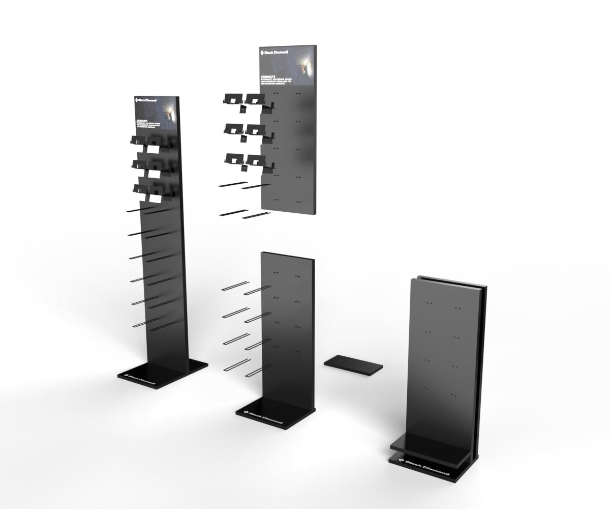 Bodendisplay Medium - PREMIUM POS Display | POS Display | brandamba.com