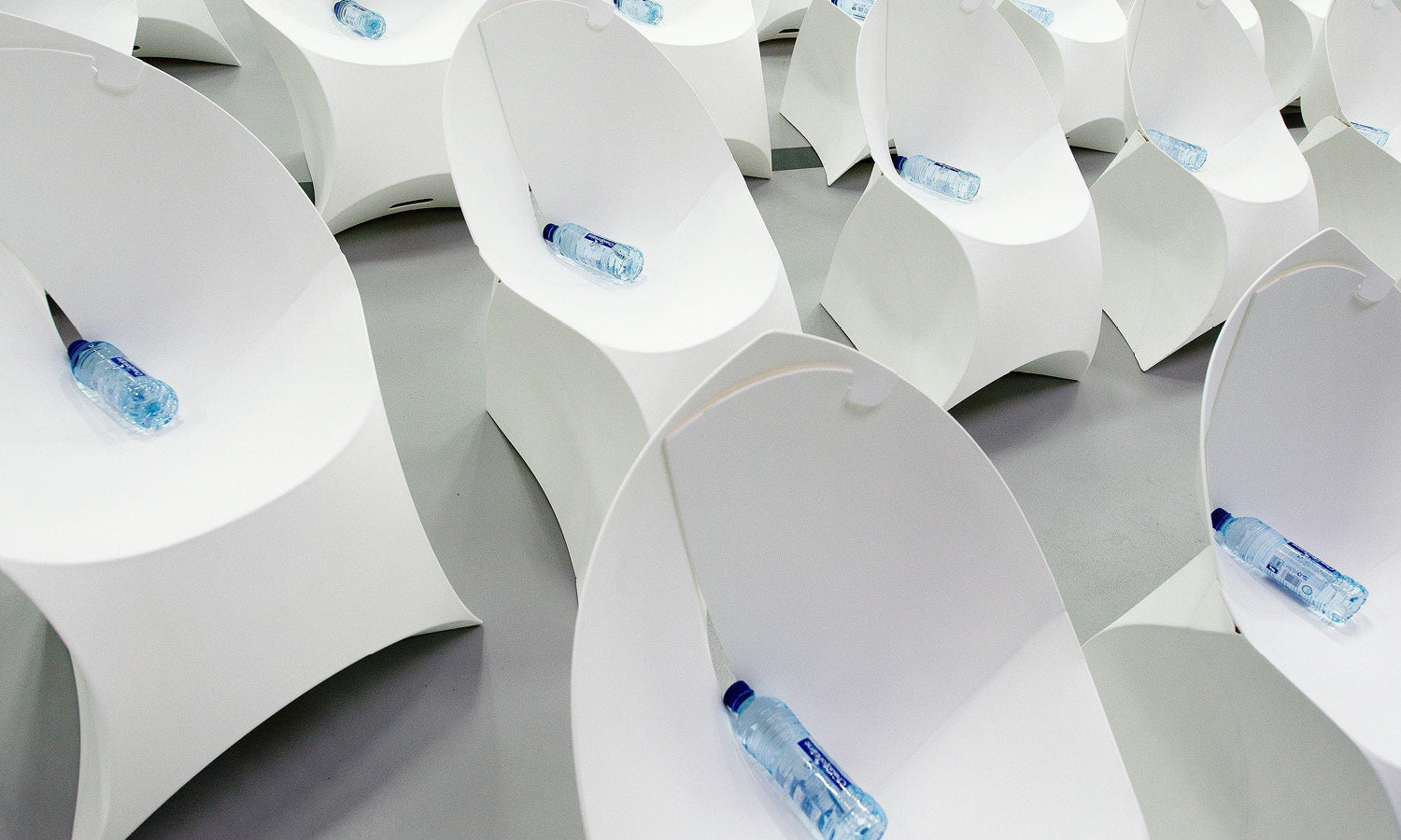 flux chair Faltstuhl - weiß - Event Stuhl - Promotion Stuhl