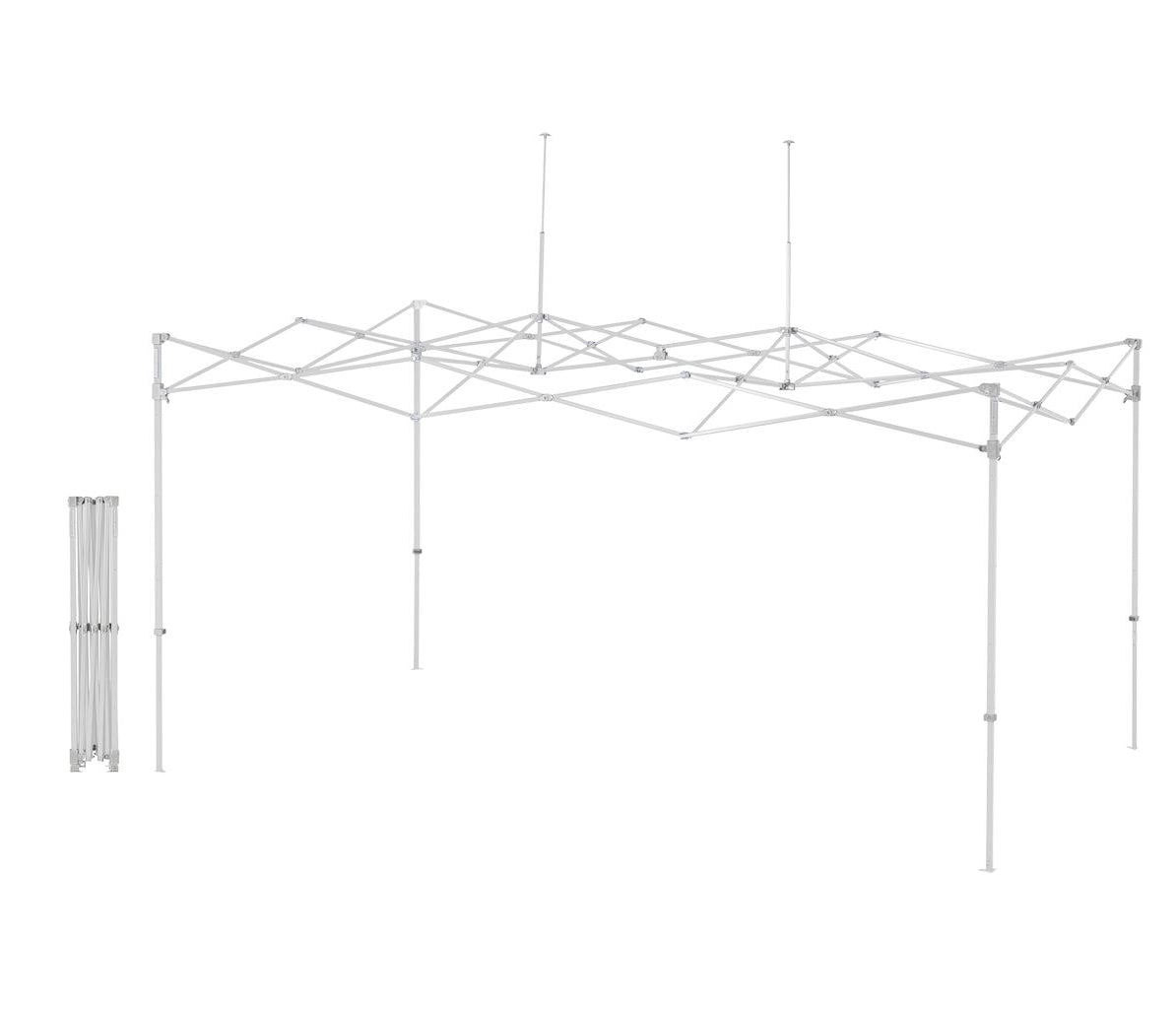 Faltzelt / Eventzelt E-Z UP Eclipse 3 x 4,5m - inkl. 4c Dach Bedruckung | Faltzelt | brandamba.com