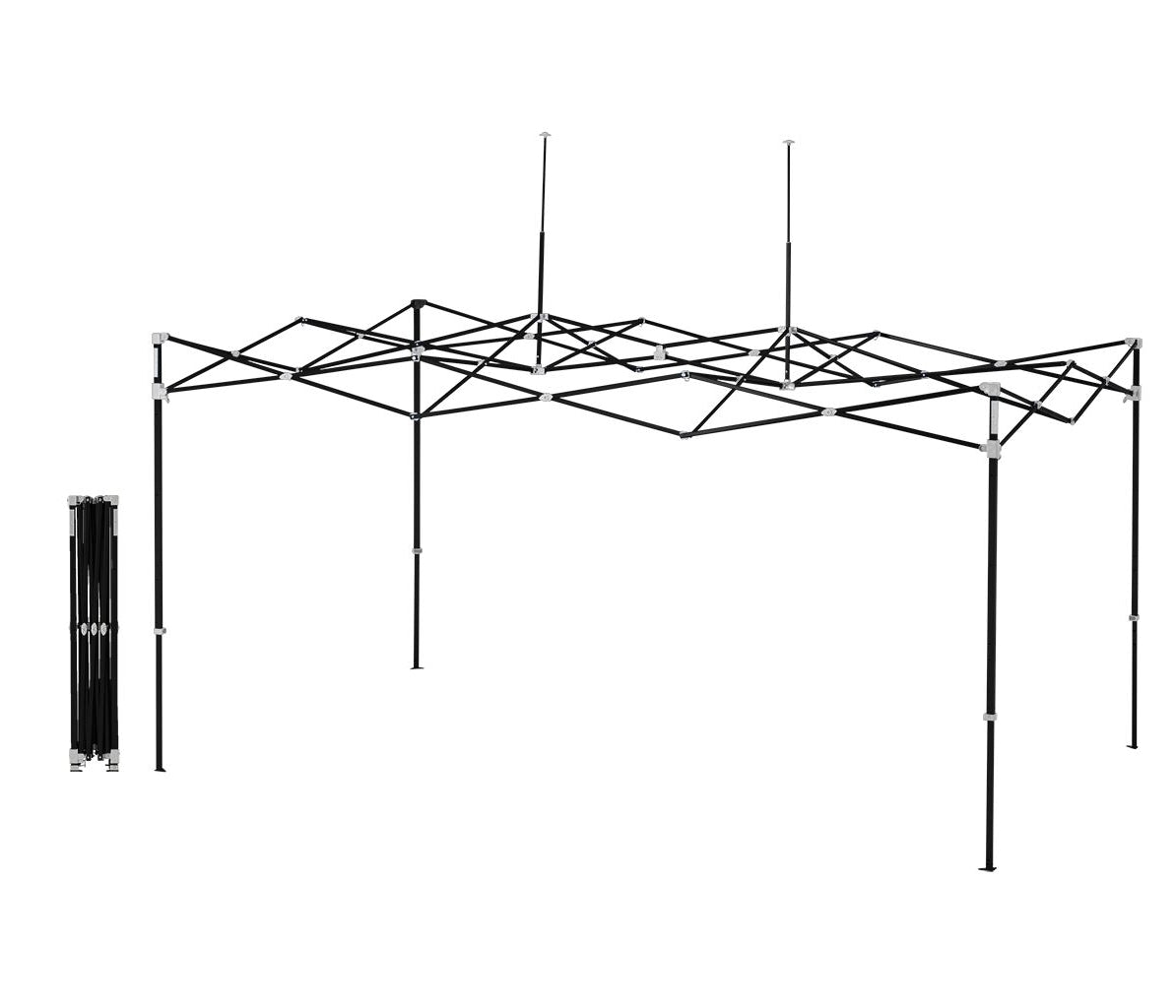 Faltzelt / Eventzelt E-Z UP Eclipse 3 x 4,5m - inkl. 4c Dach Bedruckung | Faltzelt | brandamba.com