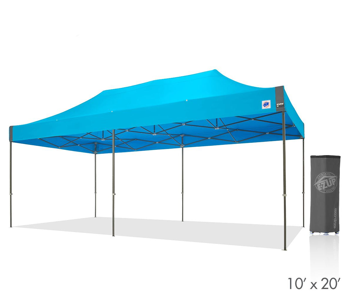 Faltzelt / Eventzelt E-Z UP Eclipse 3 x 6m - inkl. 4c Dach Bedruckung | Faltzelt | brandamba.com