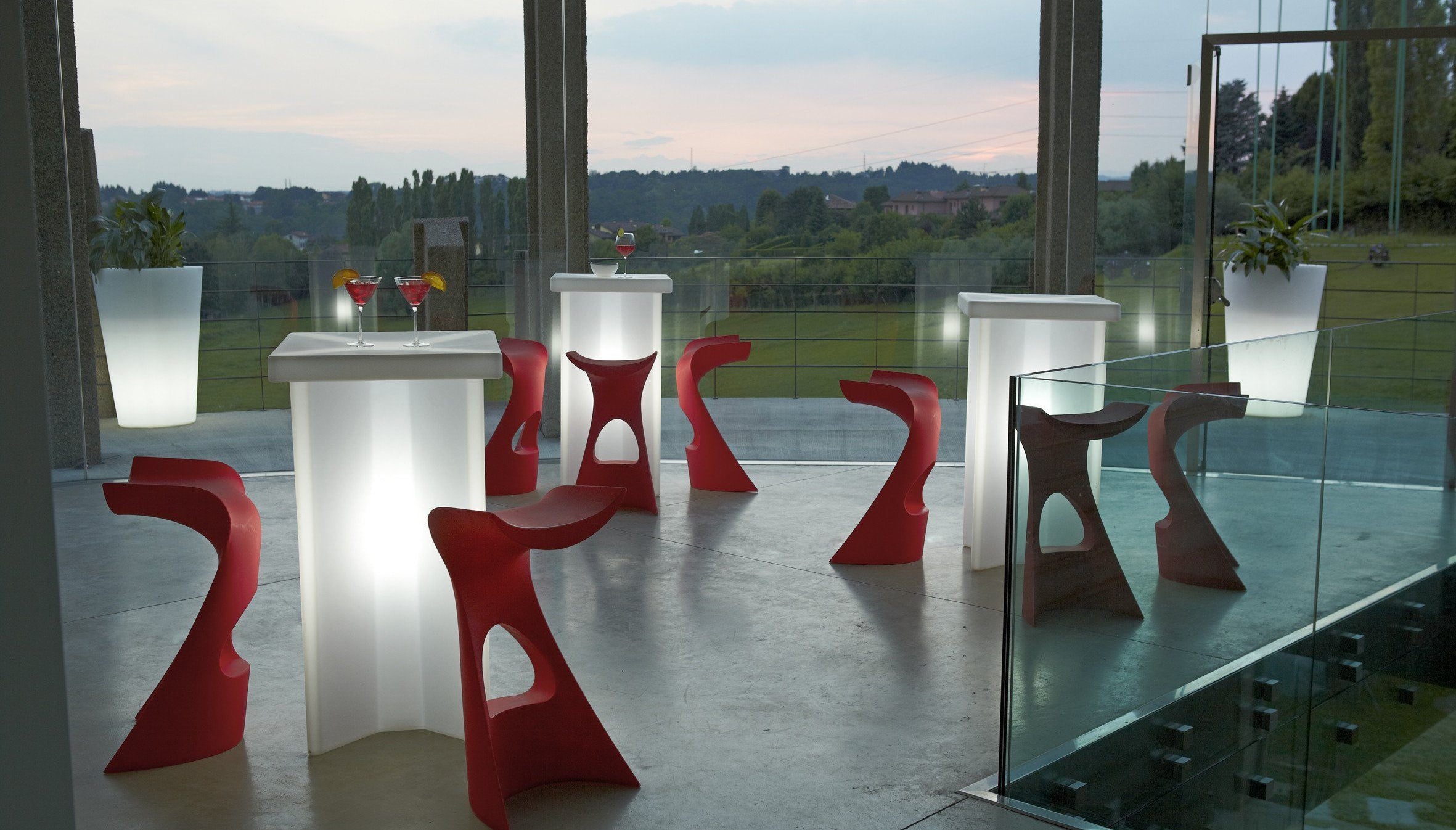 Glasplatte für Slide Stehtisch X2 | Tische | brandamba.com