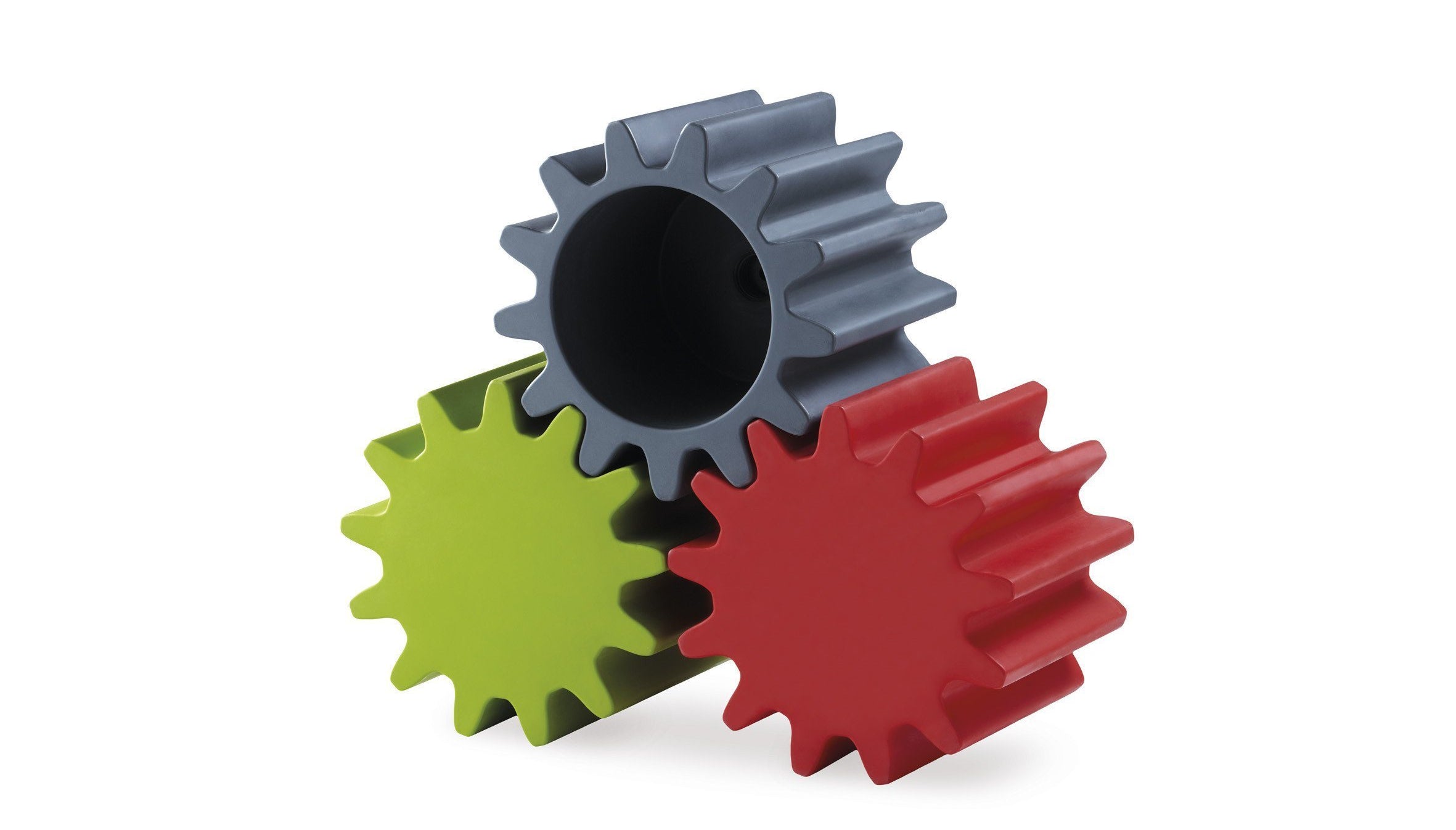 3er Set Hocker / Beistelltisch SLIDE GEAR für Indoor + Outdoor | Sitzmöbel | brandamba.com