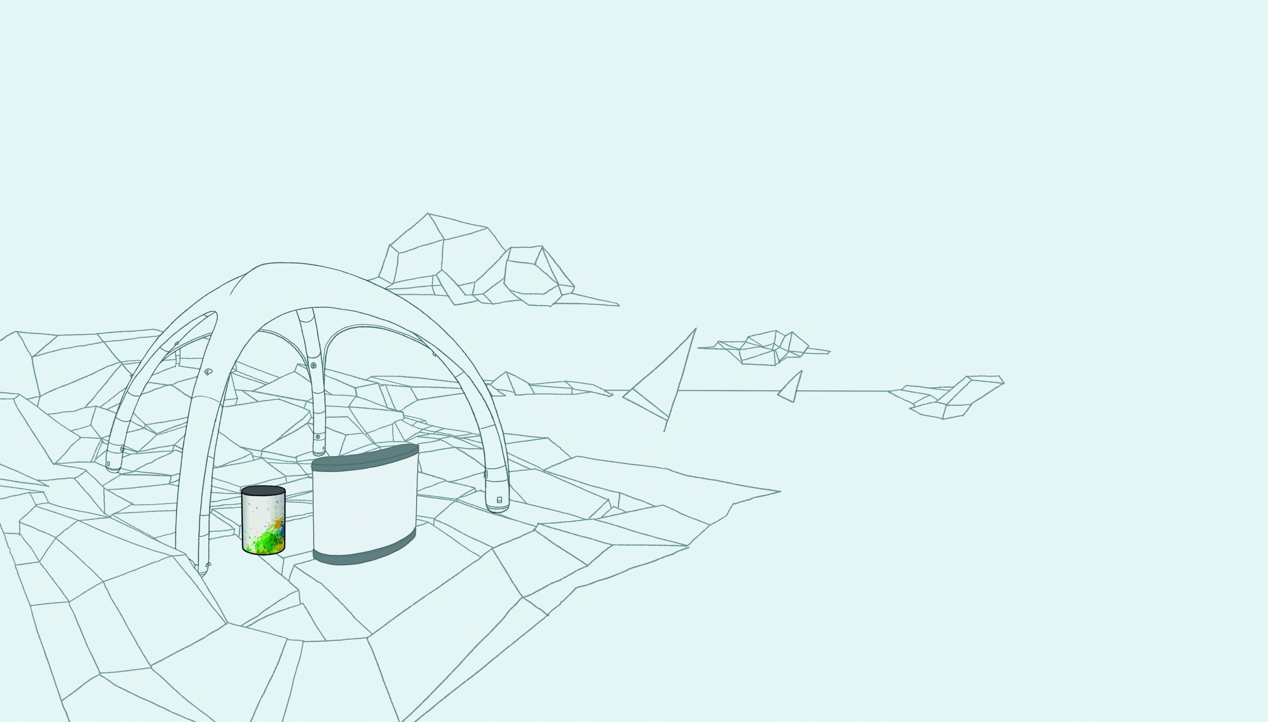 Hocker Sitting Tube von Gybe | Sitzmöbel | brandamba.com