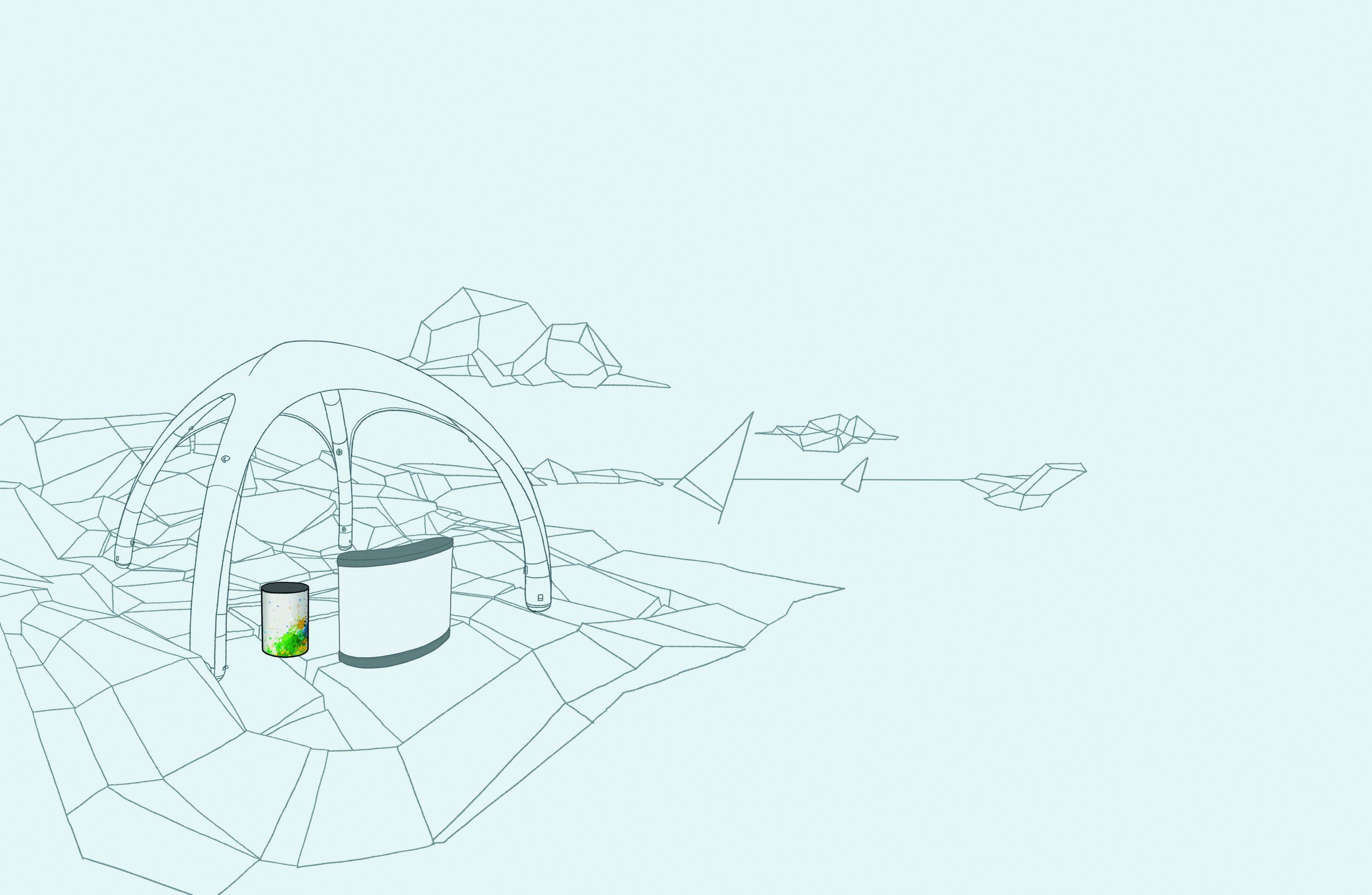 Hocker Sitting Tube von Gybe | Sitzmöbel | brandamba.com