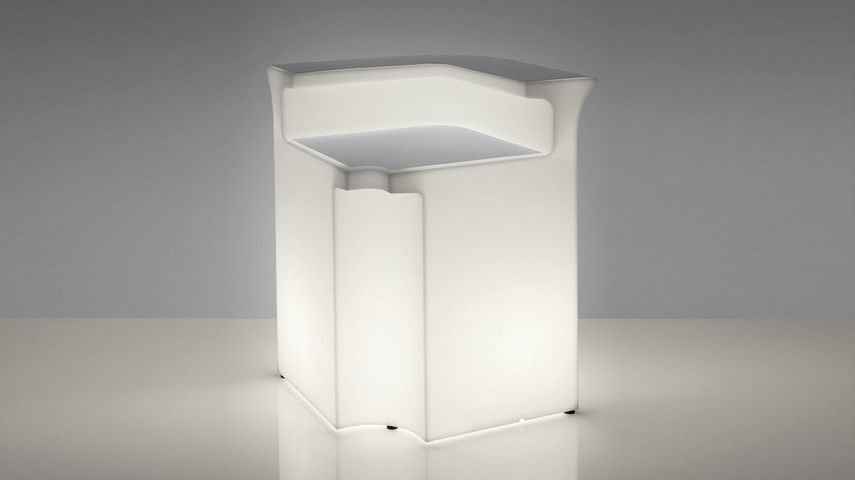 Leuchttheke BREAK CORNER, Eckelement | LED Theke | brandamba.com