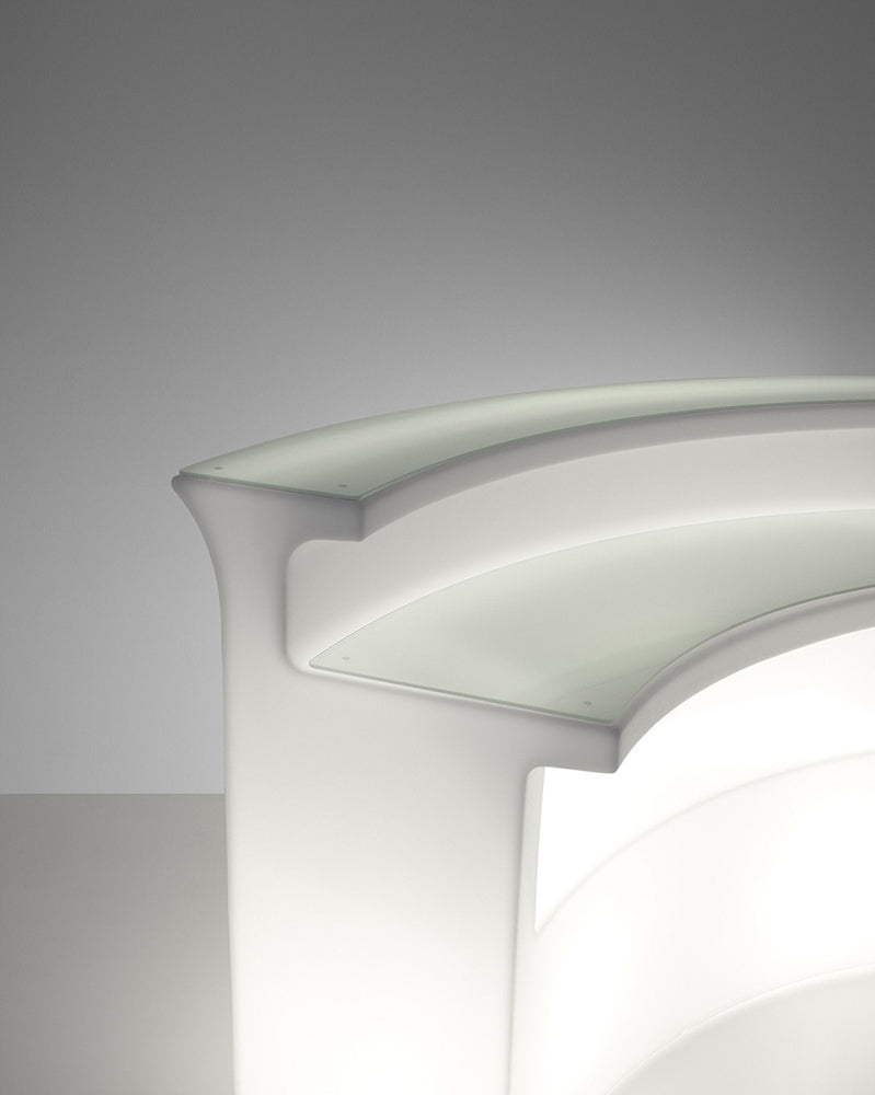 Abdeckplatte für Leuchttheke Slide Break Bar - LED Theke