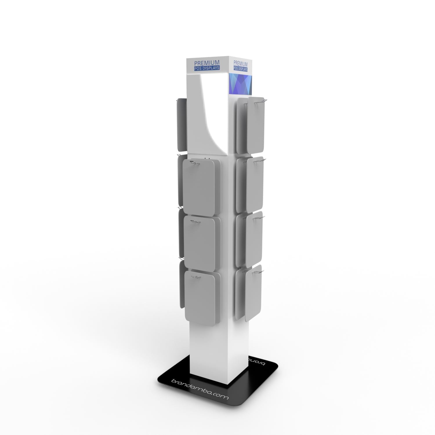 Bodendisplay Drehsäule - PREMIUM POS Display | POS Display | brandamba.com