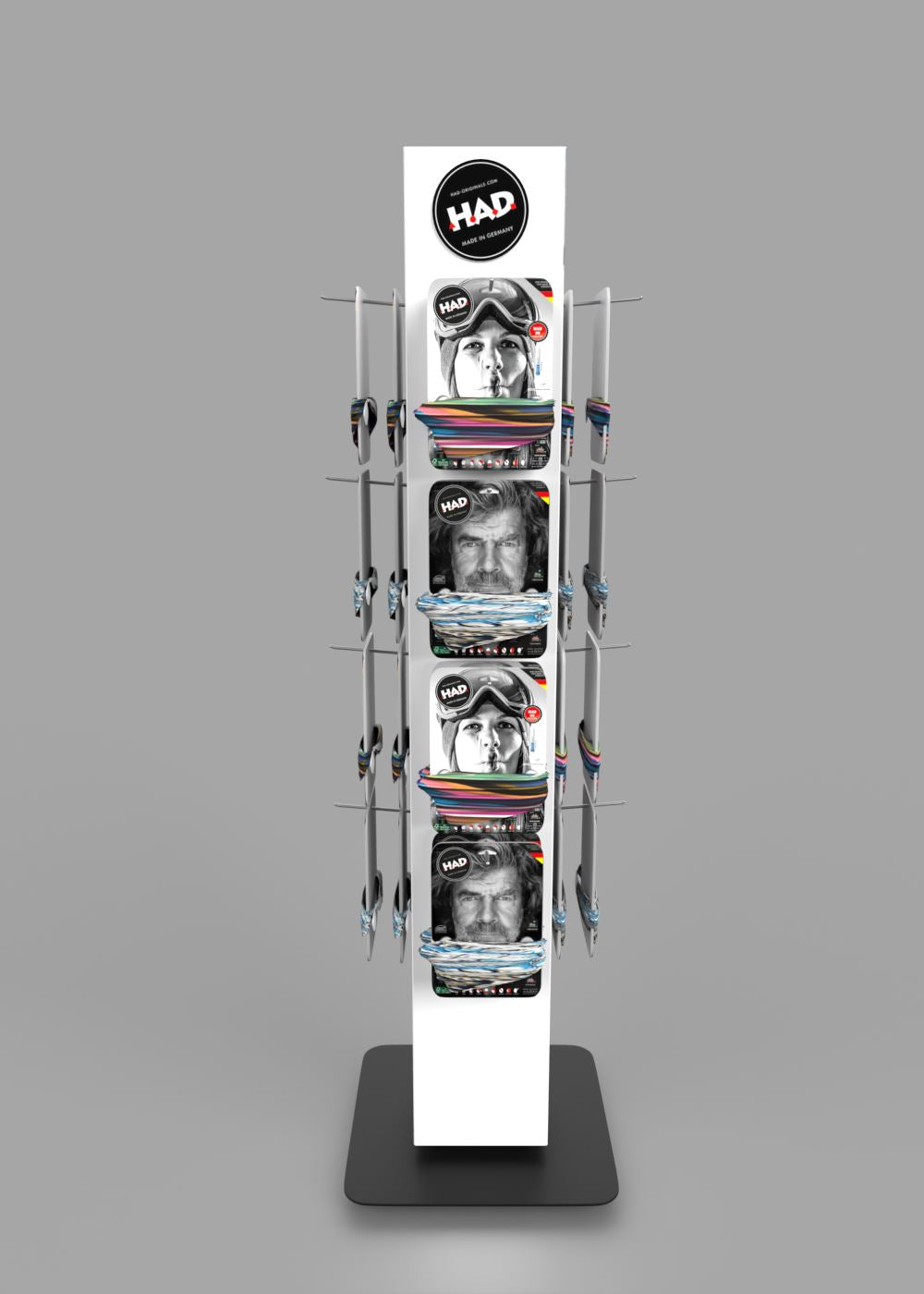 Bodendisplay Drehsäule - PREMIUM POS Display | POS Display | brandamba.com