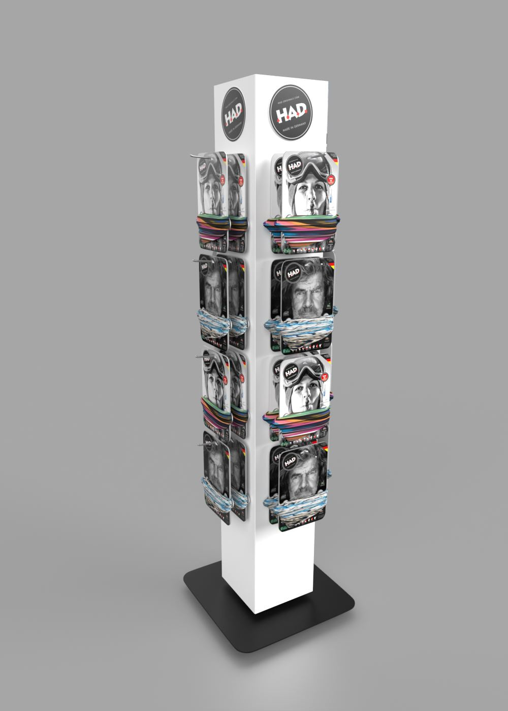 Bodendisplay Drehsäule - PREMIUM POS Display | POS Display | brandamba.com