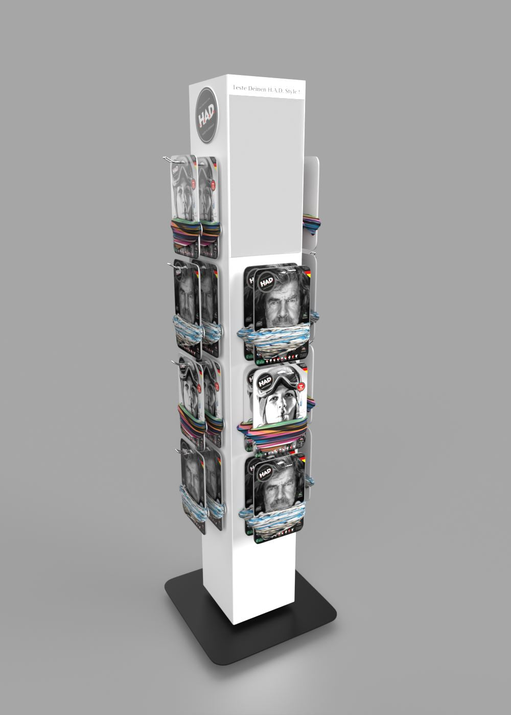 Bodendisplay Drehsäule - PREMIUM POS Display | POS Display | brandamba.com