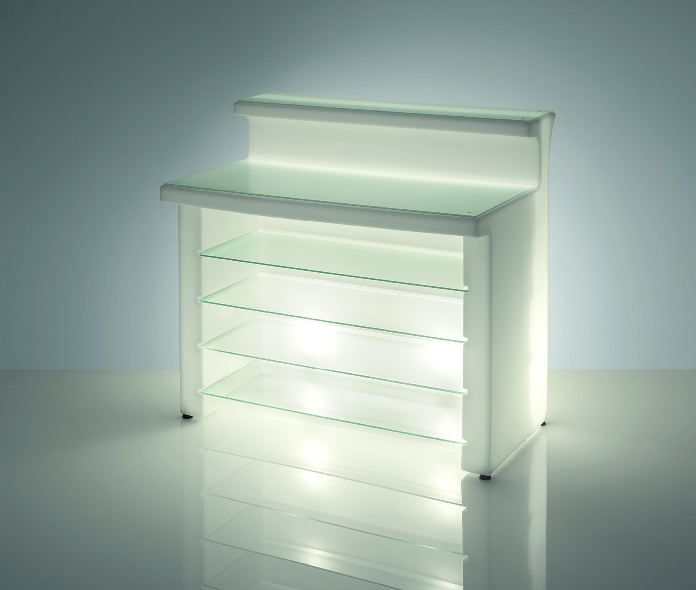 Regalboden SHELF für Slide Leucht-Theke BREAK LINE | LED Theke | brandamba.com