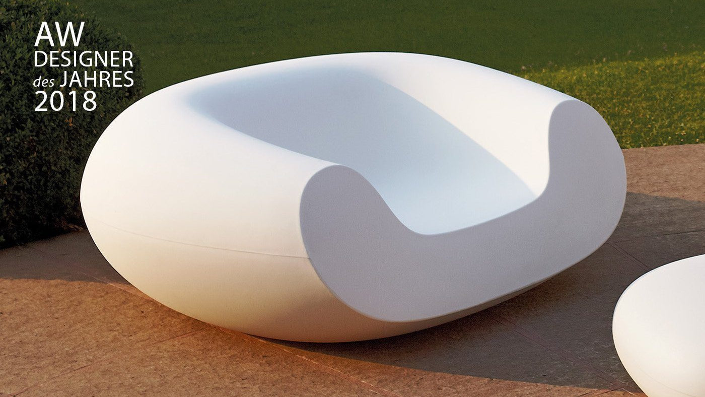 Sessel SLIDE CHUBBY für Indoor + Outdoor | Sitzmöbel | brandamba.com