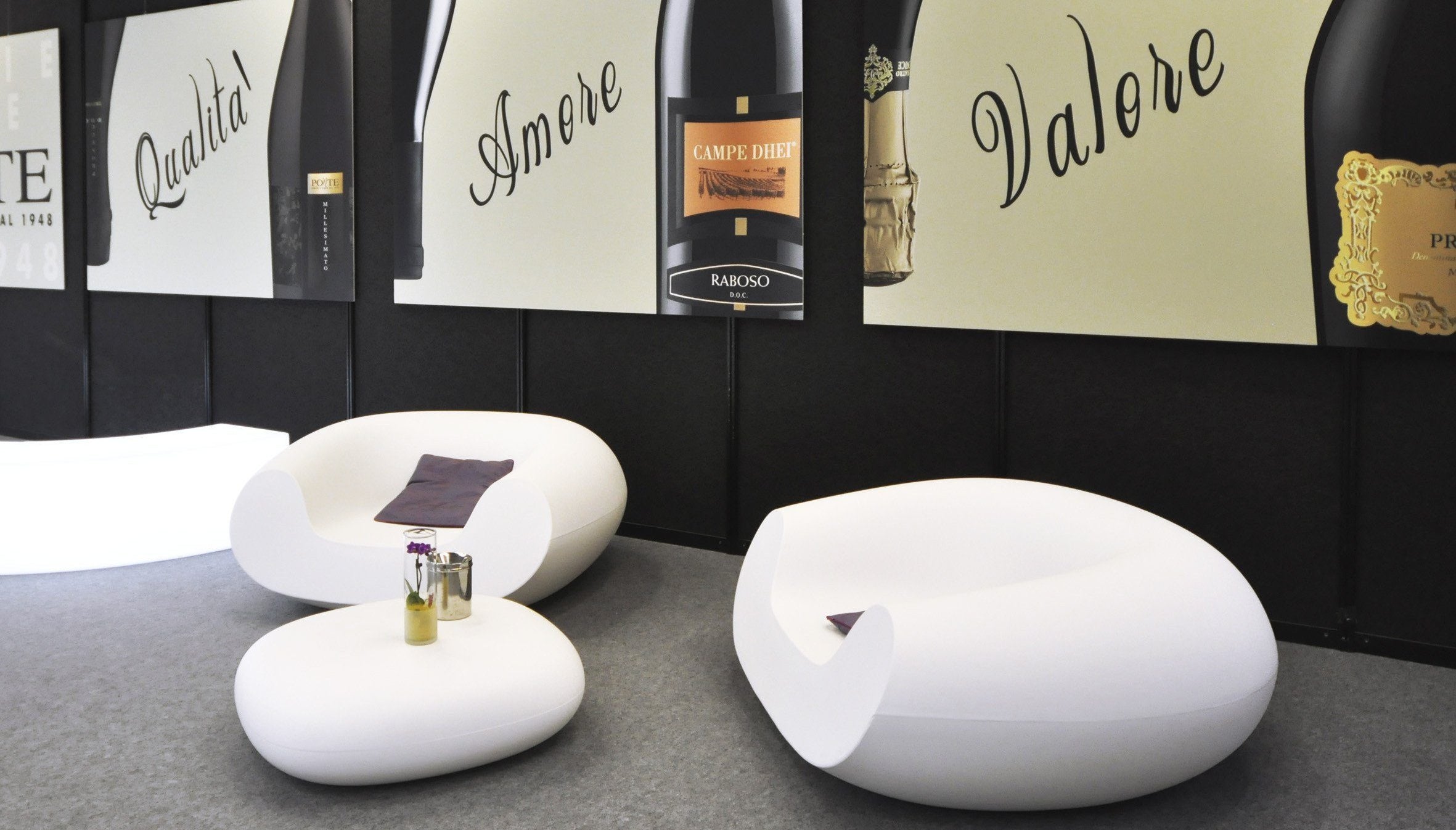 Sessel SLIDE CHUBBY für Indoor + Outdoor | Sitzmöbel | brandamba.com