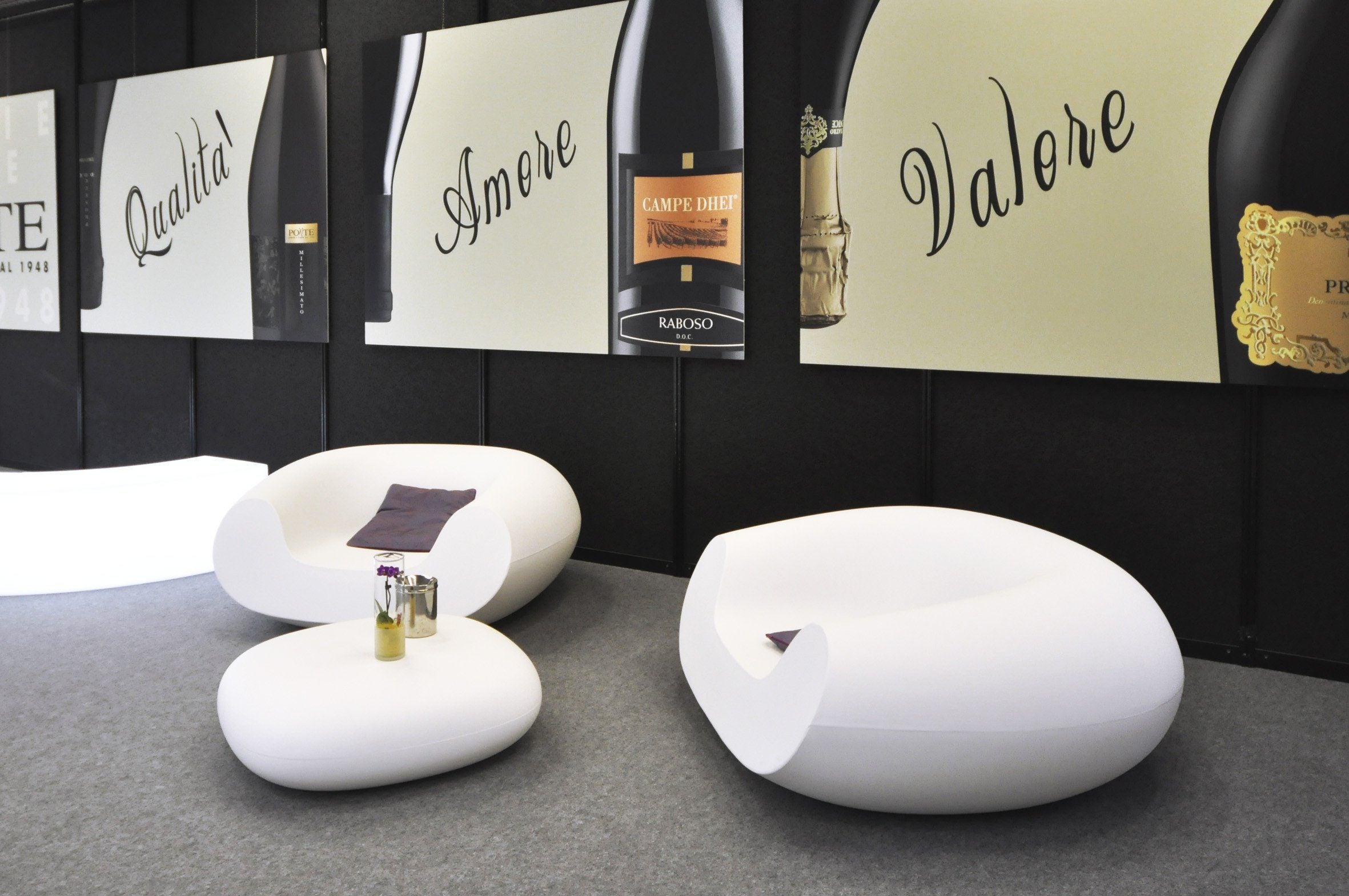 Sessel SLIDE CHUBBY für Indoor + Outdoor | Sitzmöbel | brandamba.com