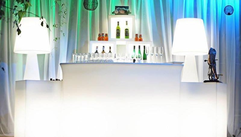 LED Theke Slide BREAK BAR Set | 1x BREAK BAR + 2x BREAK ICE | LED Theke | brandamba.com