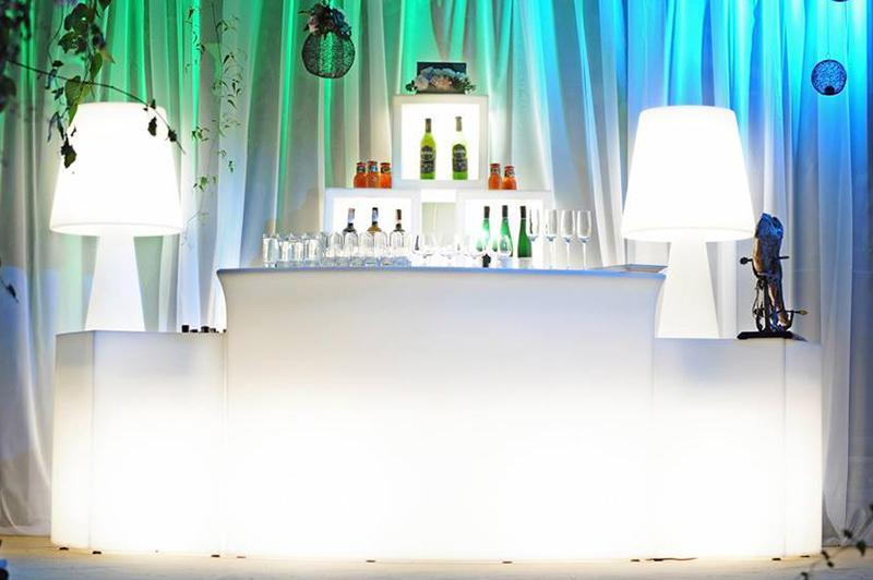 LED Theke Slide BREAK BAR Set | 1x BREAK BAR + 2x BREAK ICE | LED Theke | brandamba.com