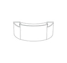 LED Theke Slide BREAK BAR Set | 1x BREAK BAR + 2x BREAK ICE inkl. Glasplatten für die Break Bar | LED Theke | brandamba.com