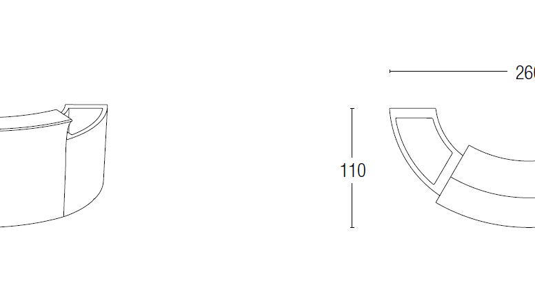 LED Theke Slide BREAK BAR Set | 1x BREAK BAR + 2x BREAK ICE inkl. Glasplatten für die Break Bar | LED Theke | brandamba.com