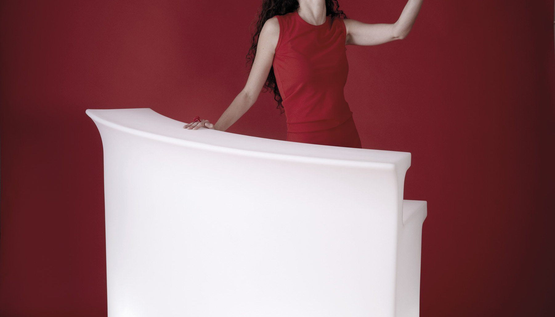 Slide BREAK BAR Leuchttheken-Set | 3 x BREAK BAR, Halbkreis | LED Theke | brandamba.com