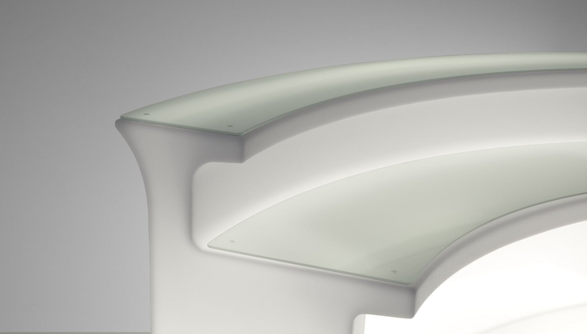 Slide BREAK BAR Leuchttheken-Set | 5 x BREAK BAR, 5/6 kreisrund | LED Theke | brandamba.com