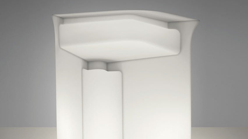 Slide BREAK LINE Leuchttheken-Set | 1x BREAK LINE + 2x BREAK CORNER | LED Theke | brandamba.com