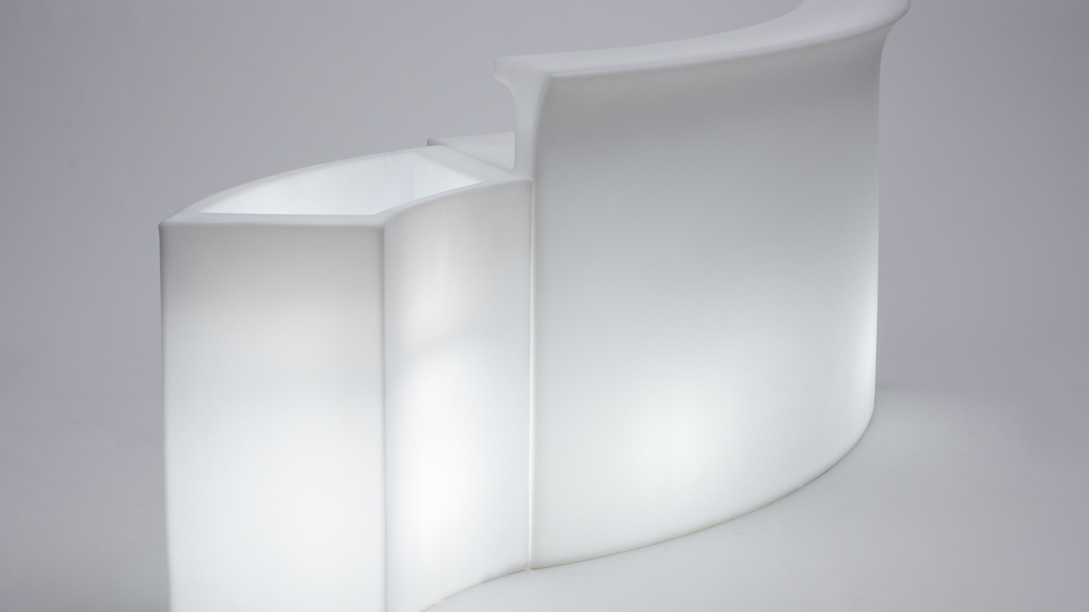 Slide ICE BAR passend zu Slide Thekensystem BREAK | LED Theke | brandamba.com